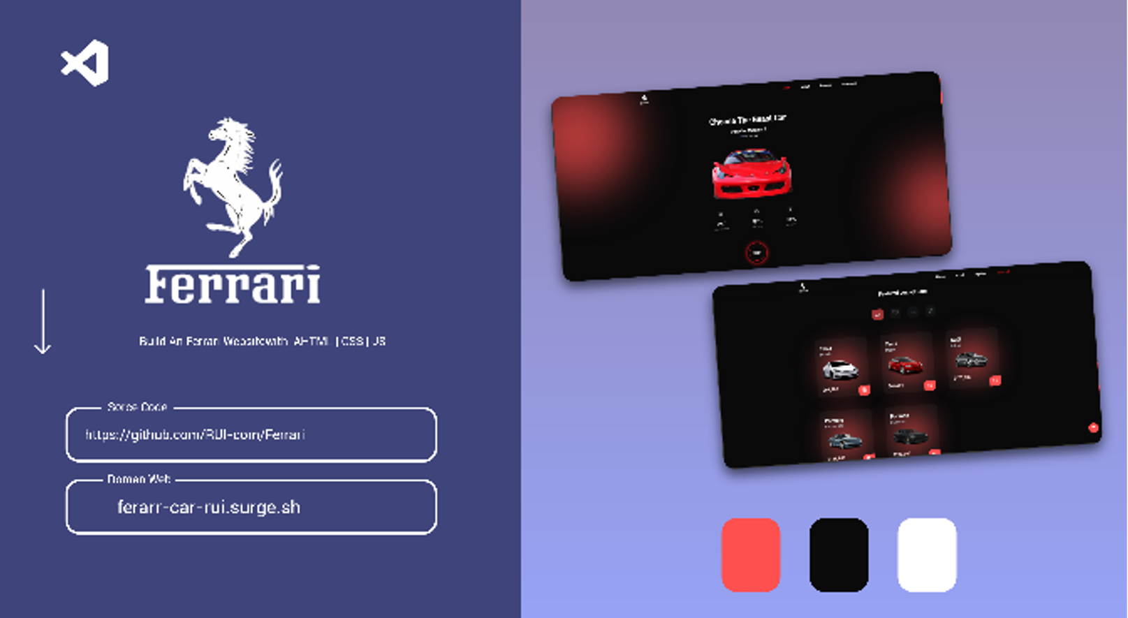 Ferrari Website