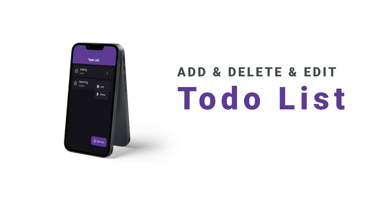 todo | Rest API Flutter
